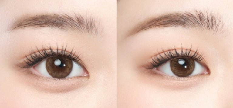 Bausch + Lomb Lacelle Merry Mocha Choco (30p) colored contact lens, 12.9mm graphic diameter, Daily wear