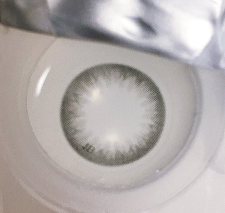 Bausch + Lomb Lacelle Mystic Gray (30p) colored contact lens, 12.9mm graphic diameter, Daily wear