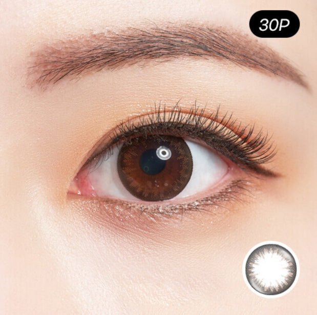 Bausch + Lomb Lacelle Sparkling Black (30p) colored contact lens, 12.7mm graphic diameter, Daily wear