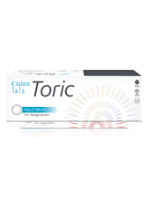Clalen Halo Gray for Astigmatism Daily 12.8mm — contact lens packaging