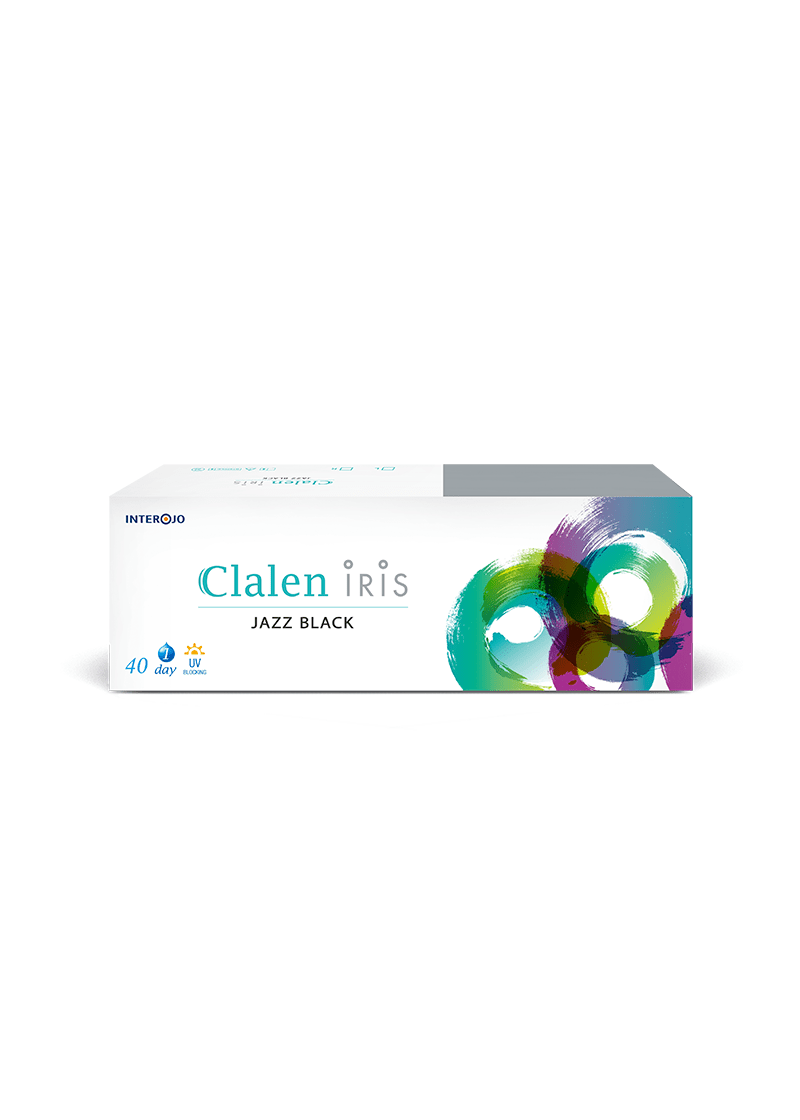 Clalen Jazz Black Daily 12.9mm — contact lens packaging