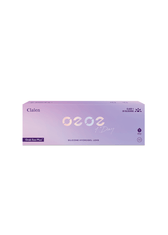 Clalen O2O2 Grab Soo Plus Clear Daily — close-up view of the contact lens on an eye