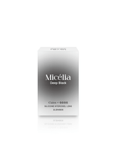 Clalen O2O2 Micellia Deep Black Monthly 13.6mm — contact lens packaging
