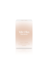 Clalen O2O2 Micellia Mute Brown Monthly 13.0mm — contact lens packaging