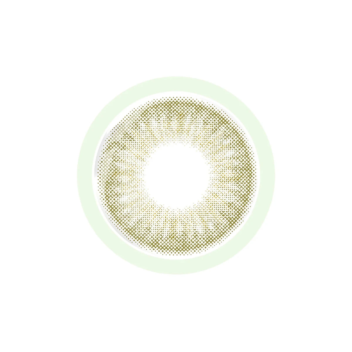 Clalen O2O2 Misty Khaki Green Monthly 12.8mm (2p)