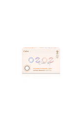 Clalen O2O2 Natural Brown Monthly 12.7mm — contact lens packaging