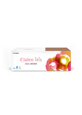 Clalen Soul Brown Daily 12.9mm — contact lens packaging