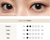 Claren Astra Glitter Pearl Brown (30p)