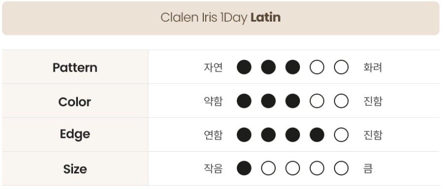 Claren Latin Brown (40p)