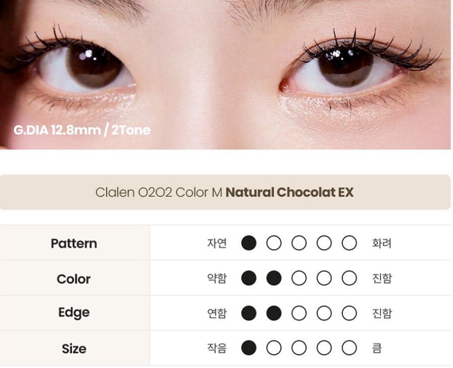 Claren O2O2 Natural Chocolat EX (2p)
