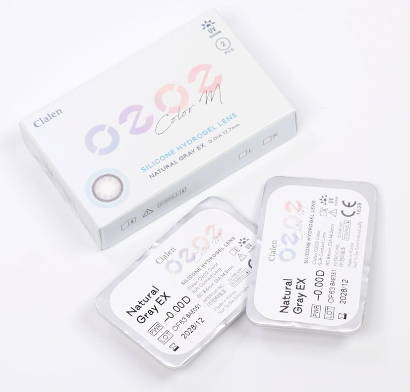 Claren O2O2 Natural Gray EX (2p)