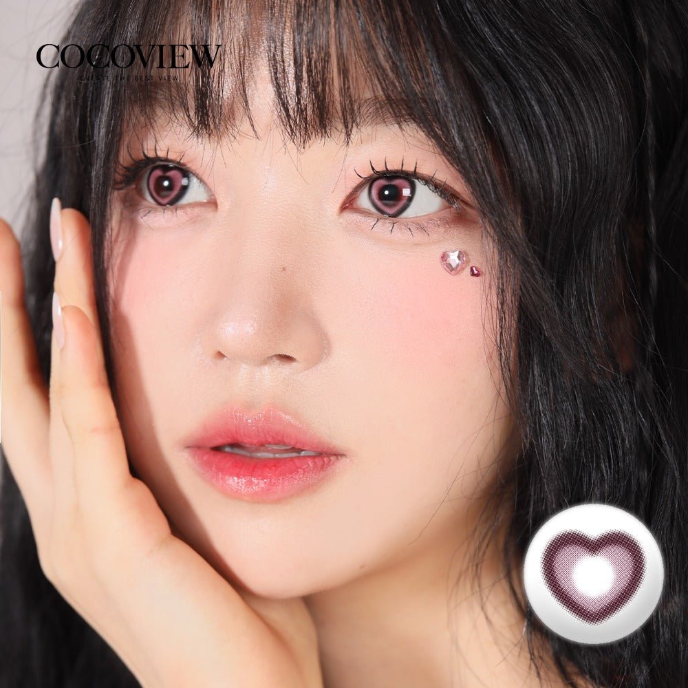 Cocoview Axis-Fixed Heart Ruri Pink