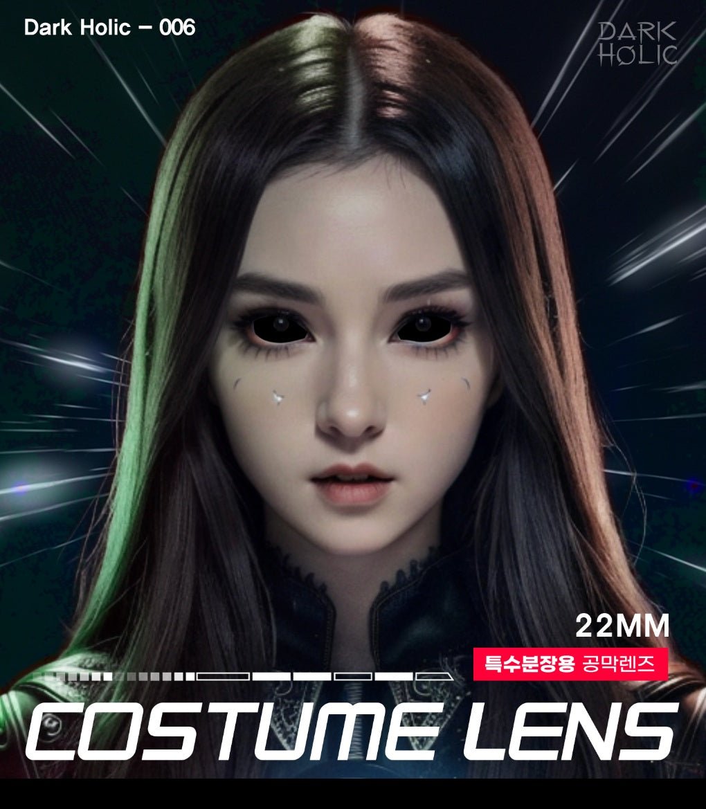 Cocoview Dark Holic 006 Sclera Cosplay Lenses 22mm