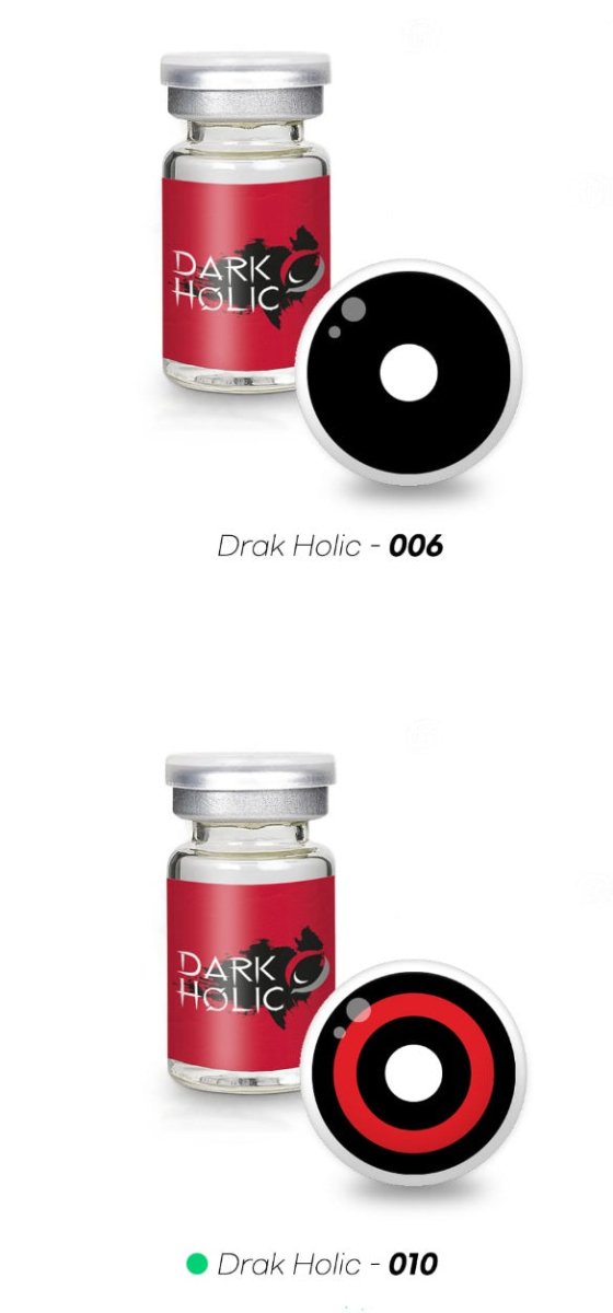 Cocoview Dark Holic 010 Sclera Cosplay Lenses 22mm — image 3