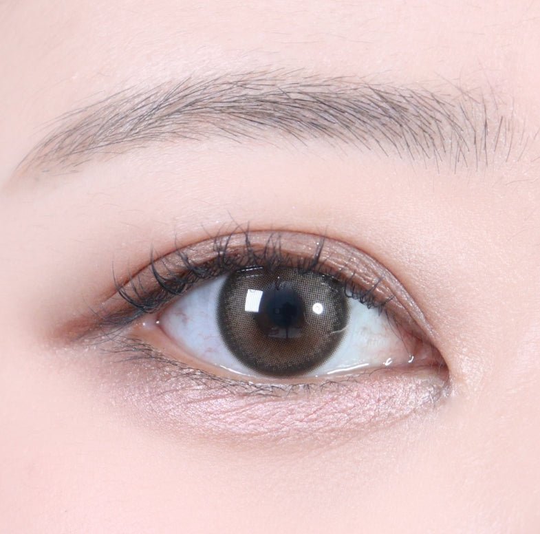 Cocoview Glow Brown (10p) colored contact lens, 13.3mm graphic diameter, Daily wear