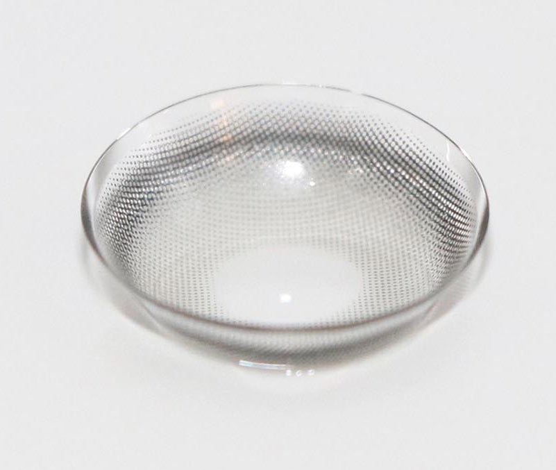Cocoview Glow Gray (10p) colored contact lens, 13.3mm graphic diameter, Daily wear