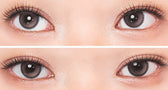Cocoview Glow Pink (10p) colored contact lens, 13.3mm graphic diameter, Daily wear