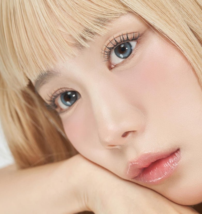 Cocoview Mauve Blue (10p) colored contact lens, 13.0mm graphic diameter, Daily wear