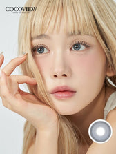 Cocoview Mauve Blue (10p) colored contact lens, 13.0mm graphic diameter, Daily wear