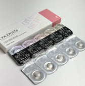 Cocoview Mauve Gray (10p) colored contact lens, 13.0mm graphic diameter, Daily wear