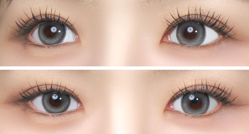 Cocoview Mauve Gray (10p) colored contact lens, 13.0mm graphic diameter, Daily wear