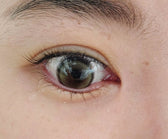 Cocoview Mellow Posey Brown colored contact lens, 13.4mm graphic diameter, Monthly wear