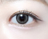 Cocoview Mellow Posey Brown colored contact lens, 13.4mm graphic diameter, Monthly wear