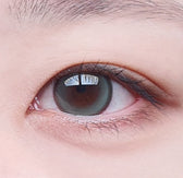 Cocoview Sylvia Green (10p) colored contact lens, 13.3mm graphic diameter, Daily wear