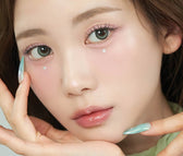 Cocoview Sylvia Green (10p) colored contact lens, 13.3mm graphic diameter, Daily wear