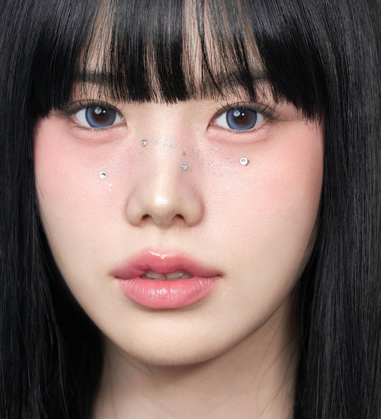 Cocoview Sylvia Violet (10p) colored contact lens, 13.3mm graphic diameter, Daily wear
