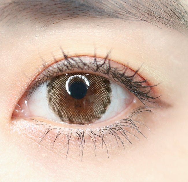 Cocoview Windy Brown (10p) colored contact lens, 13.3mm graphic diameter, Daily wear