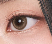 Cocoview Windy Brown (10p) colored contact lens, 13.3mm graphic diameter, Daily wear