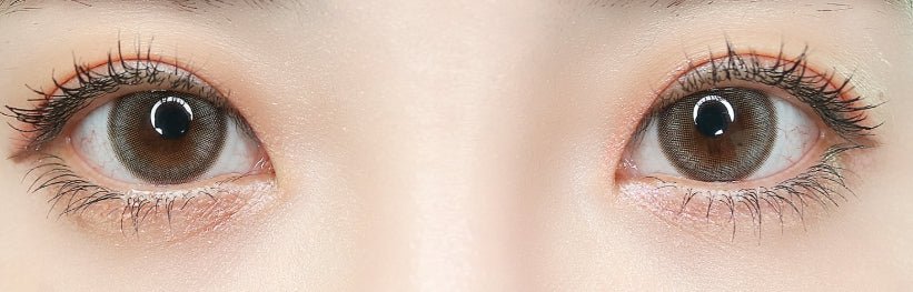 Cocoview Windy Gray (10p) colored contact lens, 13.3mm graphic diameter, Daily wear