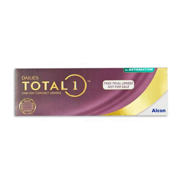 Alcon DAILIES TOTAL1 for Astigmatism Daily (30p) — product packaging