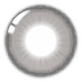 LensTown Romantea Jelly Gray - close-up of the lens pattern