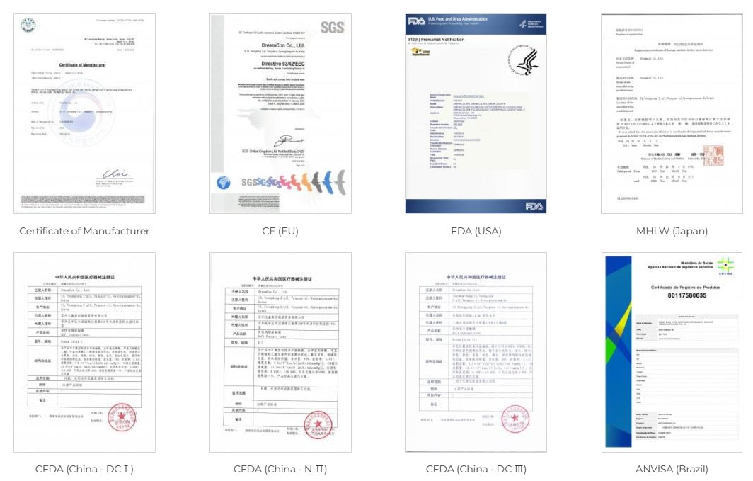 Dream Contact Iris Q Prosthetic Brown