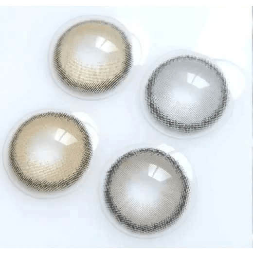 i-DOL Canna Roze Nude Brown — contact lens product information graphic
