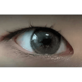 i-DOL Canna Roze Nude Brown — single-eye close-up showing the contact lens appearance