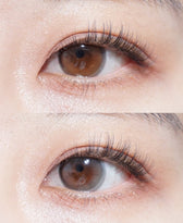 i-DOL Yurial Max Earl Gray colored contact lens, 13.3mm graphic diameter, Monthly wear