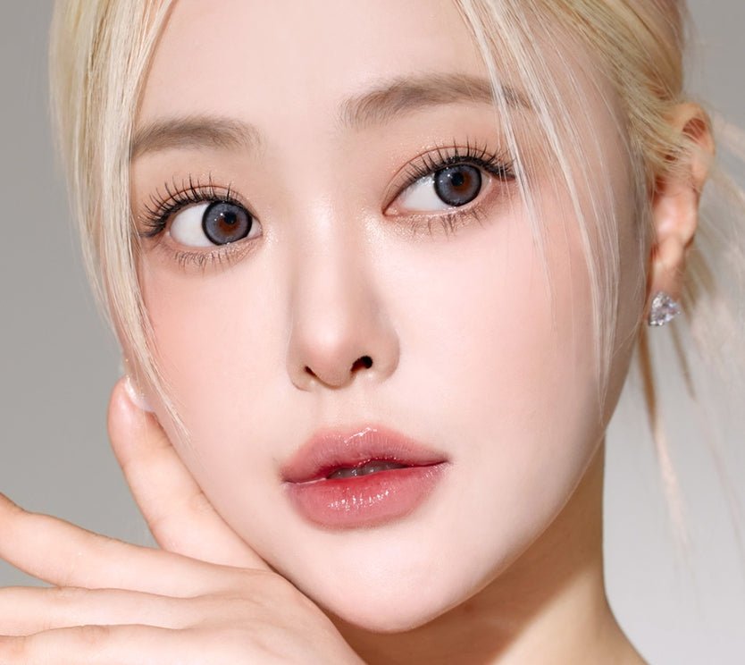 I-SHA Dekame Love Me Gray (10p) colored contact lens, 13.6mm graphic diameter, Daily wear