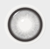 I-SHA Dekame Love Me Gray (10p) colored contact lens, 13.6mm graphic diameter, Daily wear