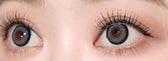 I-SHA Dekame Love Me Gray colored contact lens, 13.6mm graphic diameter, Monthly wear