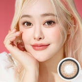 I-SHA Dekame Love Me Toffeenut Choco (10p) colored contact lens, 13.6mm graphic diameter, Daily wear