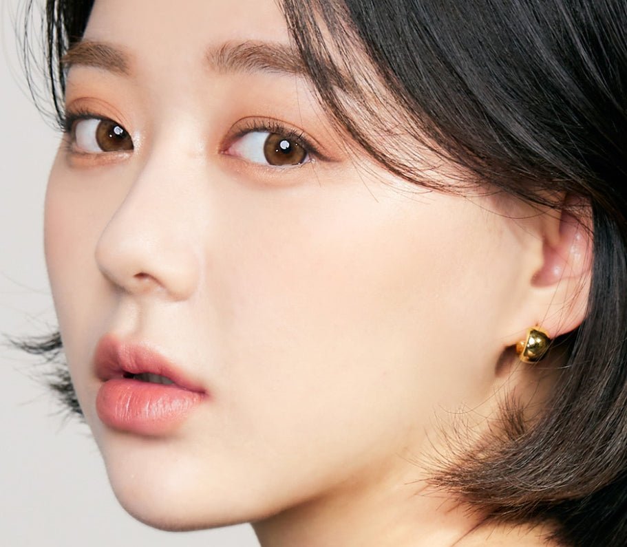 I-SHA Molton Amber Brown (10p) colored contact lens, 13.1mm graphic diameter, Daily wear