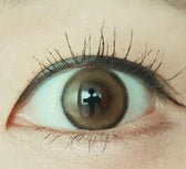 I-SHA Oriana Ariel Brown (10p) colored contact lens, 12.8mm graphic diameter, Daily wear