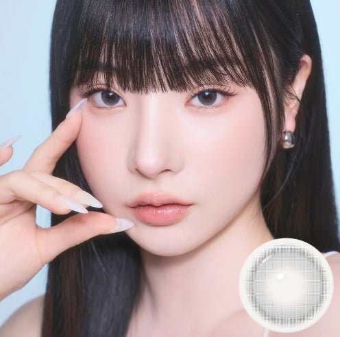 I-SHA Oriana Ariel Gray (10p) colored contact lens, 12.8mm graphic diameter, Daily wear