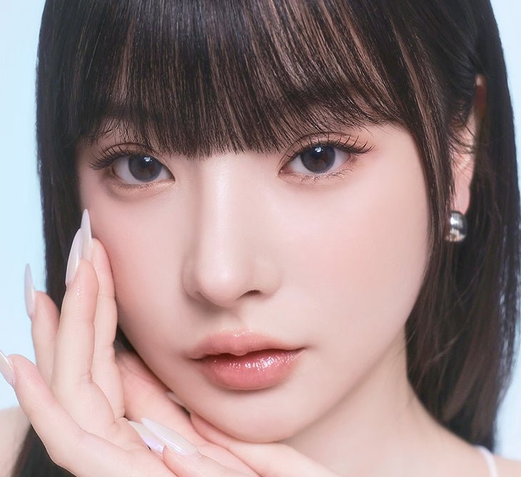 I-SHA Oriana Ariel Gray (10p) colored contact lens, 12.8mm graphic diameter, Daily wear