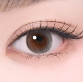 I-SHA Oriana Ariel Gray (10p) colored contact lens, 12.8mm graphic diameter, Daily wear