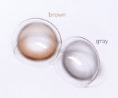 I-SHA Oriana Ariel Gray (10p) colored contact lens, 12.8mm graphic diameter, Daily wear