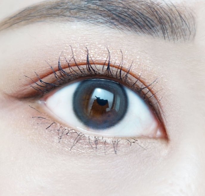 I-SHA Oriana Ariel Gray (10p) colored contact lens, 12.8mm graphic diameter, Daily wear
